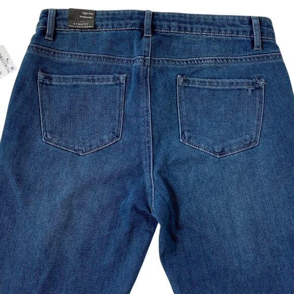Tractr jeans High Rise Weekender‎ Jeans Casual Indigo Girls 16 NWT - Picture 6 of 12